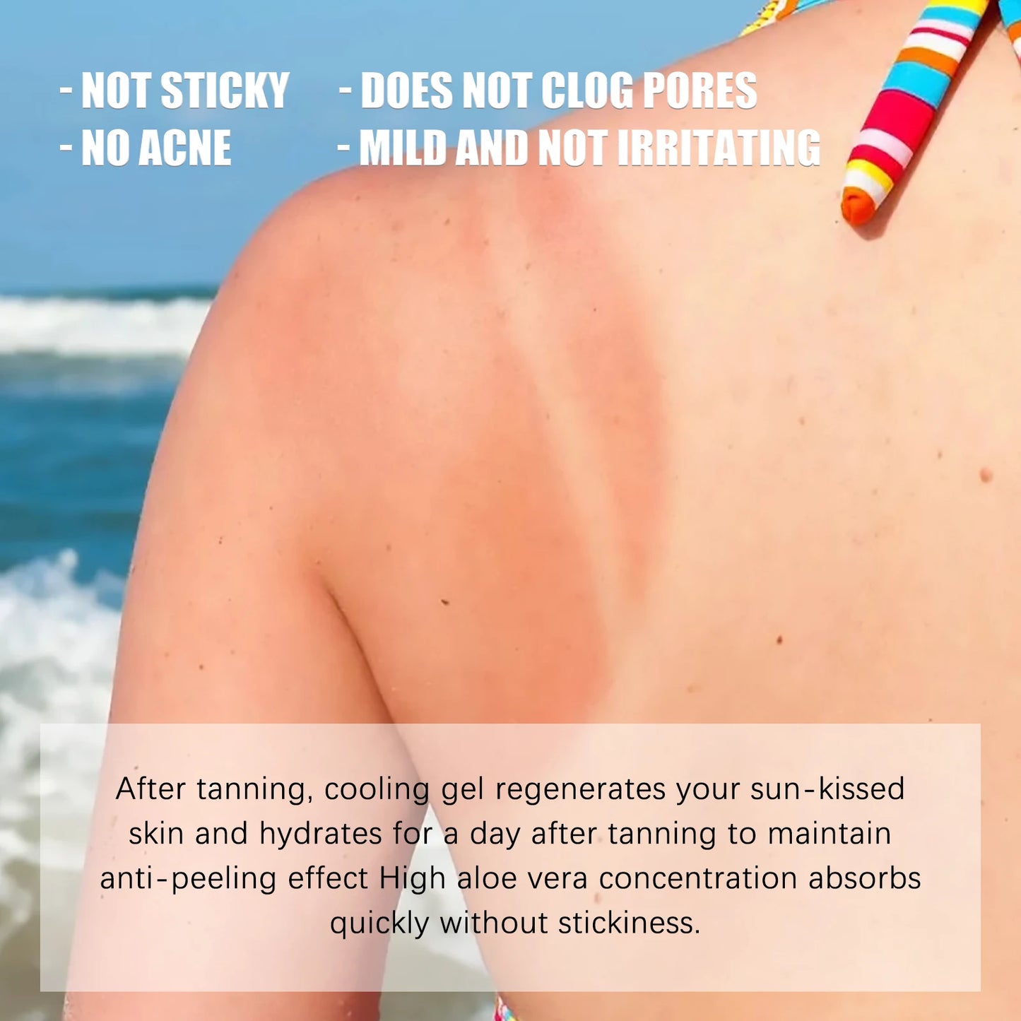 OUHOE Aloe Vera After-Sun Repair Gel – Soothe & Hydrate Skin
