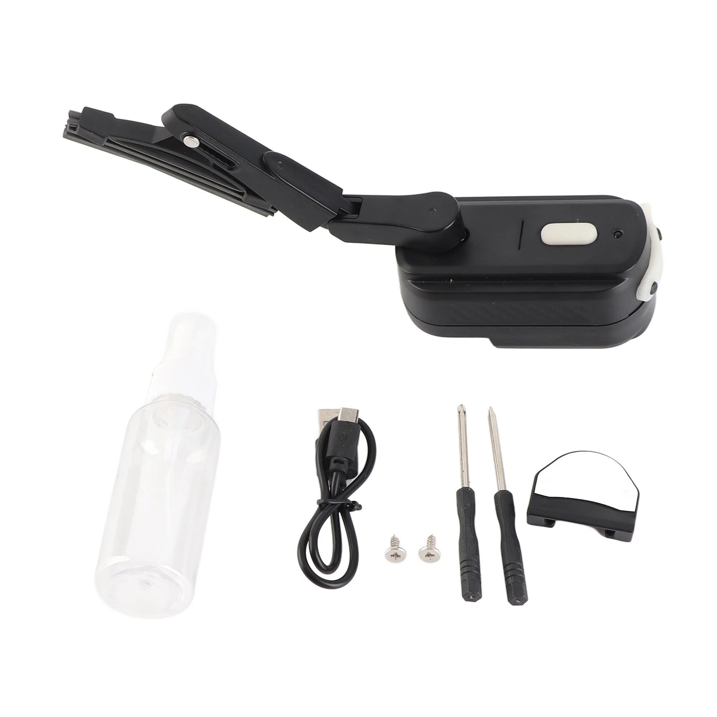 Electric Motorcycle Helmet Wiper | ABS 2-Speed Windshield