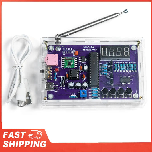 Radio Assembly Frequency Modulation Circuit Board Microcontroller DIY Peaceful Pleasures Health and Wellness