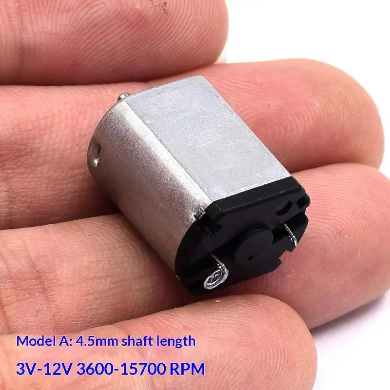 1/5Pcs FF-030 Mini Mute 030 Motor DIY Hobby Toy Lock Car AV Device DC 3/3.7/5/6/12V High Speed Micro Electric Motor Peaceful Pleasures Health and Wellness