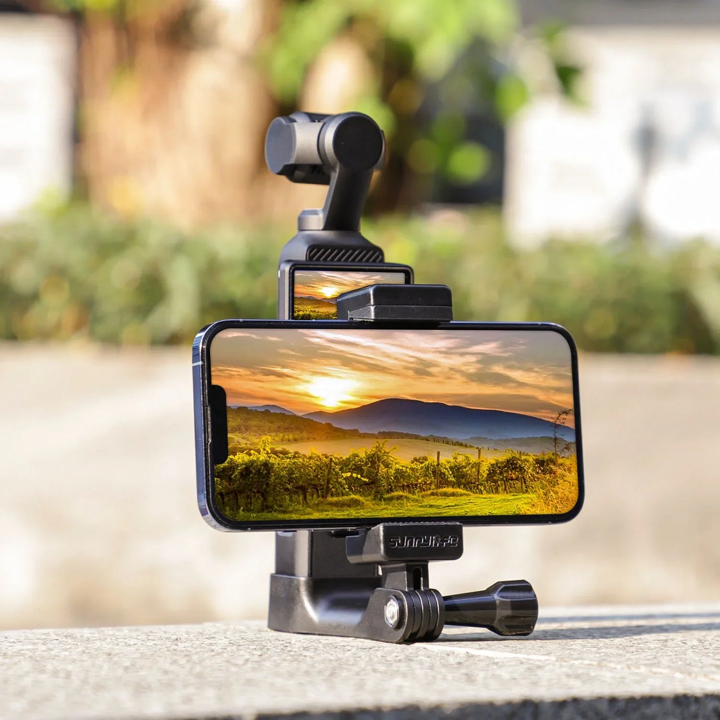 Front Phone Mount for DJI Osmo Pocket 4/3 | Tripod Bracket