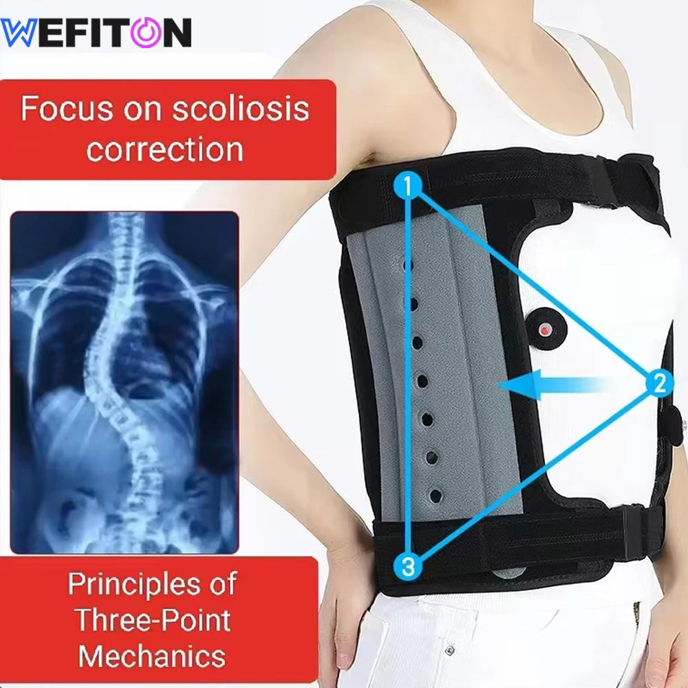 1PC Inflatable TLSO Spinal Brace - Adjustable Back Support for Scoliosis,Post-Surgery-Lightweight Posture Corrector with Airbag Peaceful Pleasures Health and Wellness