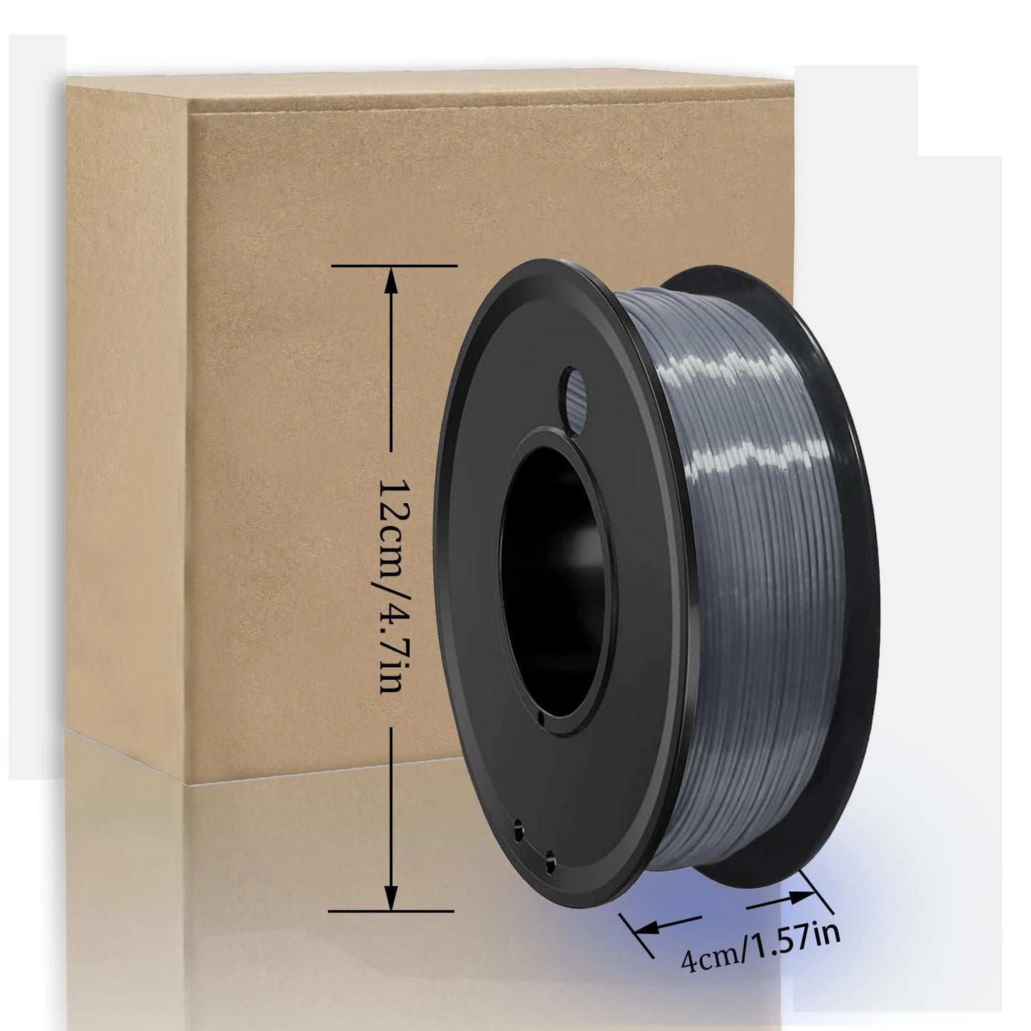DINGSUN 3D Silk PLA+ Filament 1.75mm 4-Spool Bundle – 1kg