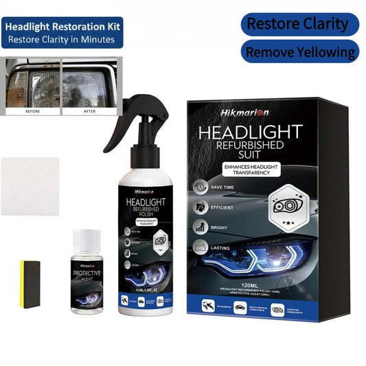 Car Headlight Restoration Kit – Removes Yellowing & Restores Clarity Headlight Restoration Kit Peaceful Pleasures Health and Wellness