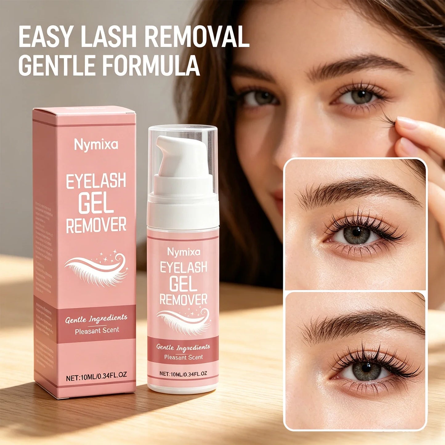 Lash Remover Gel – Eyelash Glue Dissolver Eye Makeup Remover 10ml