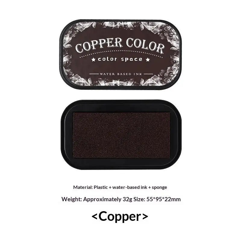 Water-Based Stamp Inkpad – Washable Sponge Pad for Art & Crafts