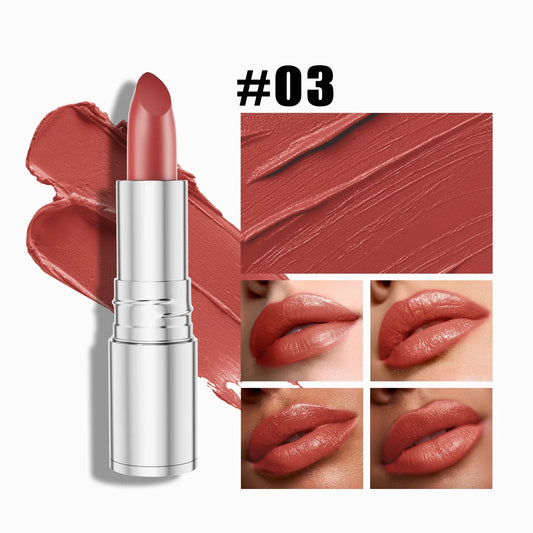 SNAILGIRL 6-Color Matte Lipstick – Waterproof Velvet Finish Matte Lipstick Set Oasis Select M614-3