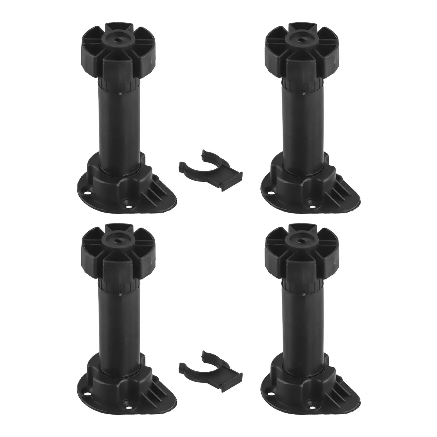 Adjustable Furniture Feet Stand Cabinet Table Sofa Bottom Load