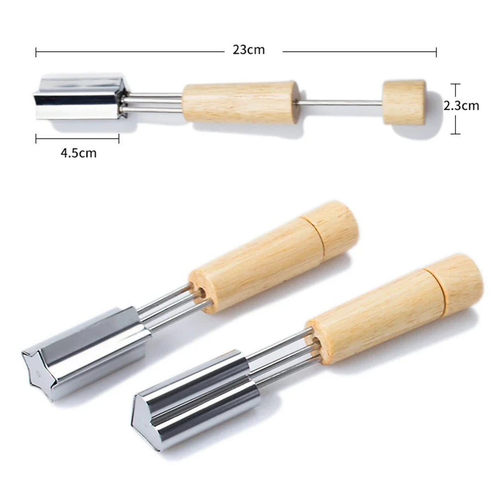 Stainless Steel Biscuit Mold Printing Mold Carrot and Fruit Embossing Mold Butter Cylinder Pushing and Pressing Mold Baking Tool Peaceful Pleasures Health and Wellness