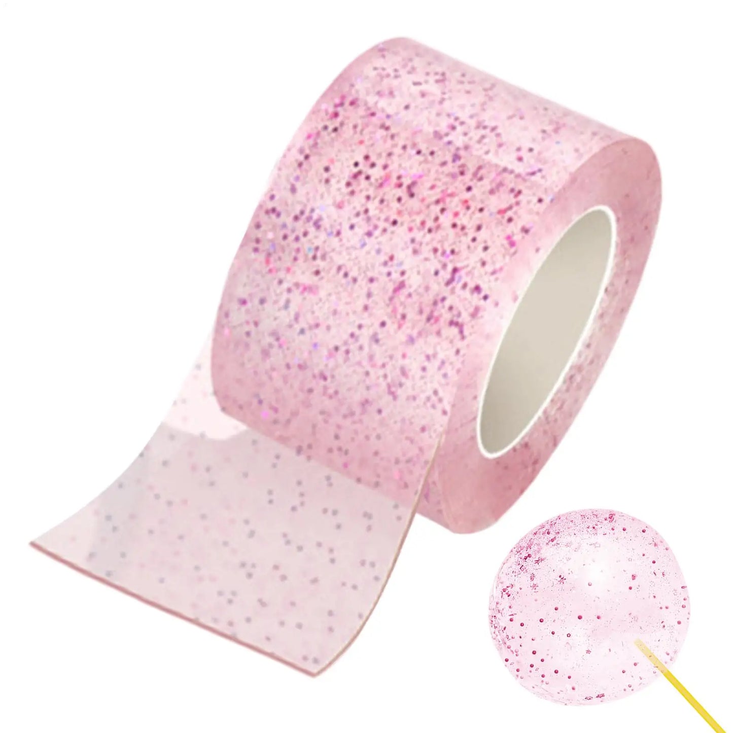 Glitter Nano Bubble Tape – DIY Craft & Blowable Bubble Fun