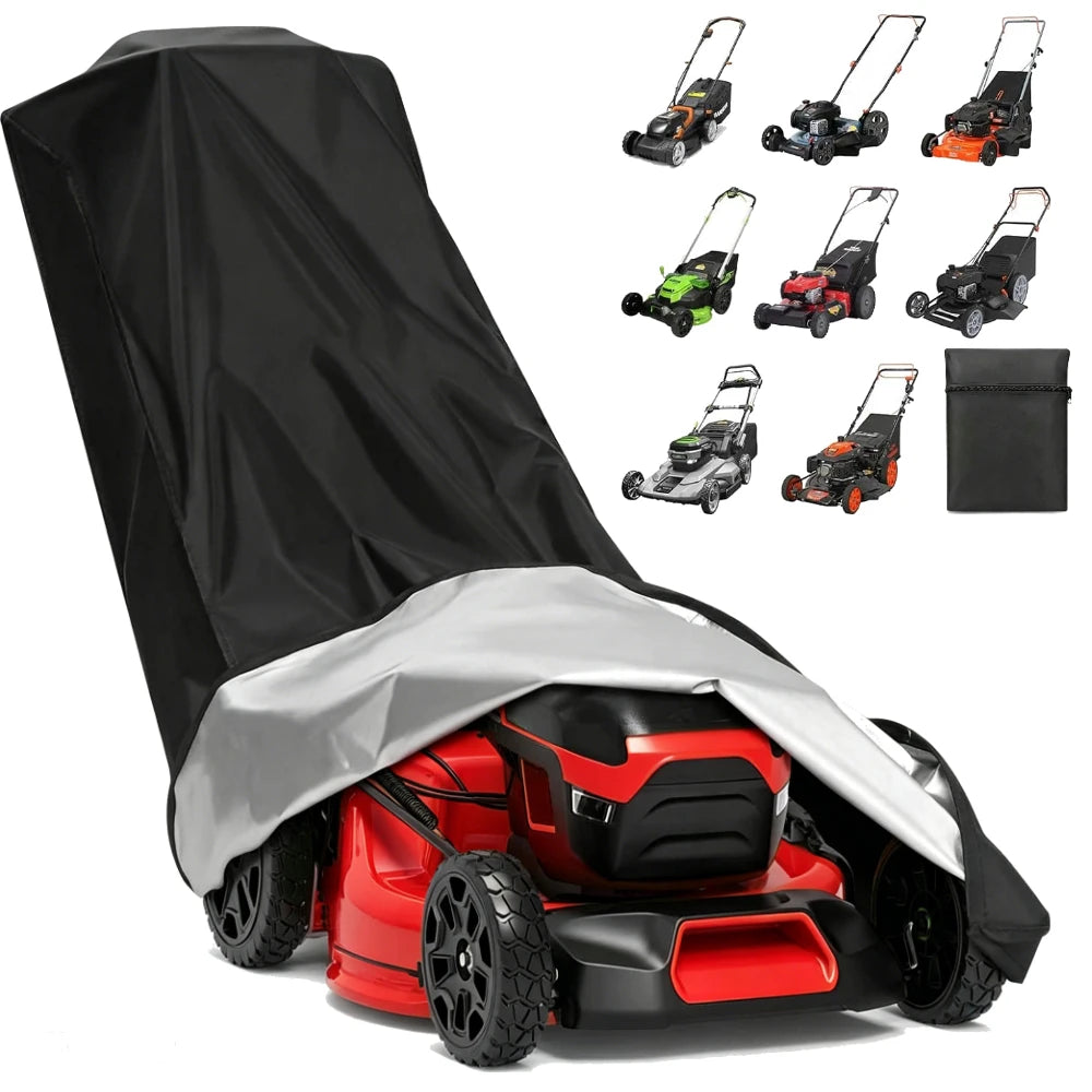 Waterproof Lawn Mower Cover | 210D Oxford Heavy Duty PA Coating