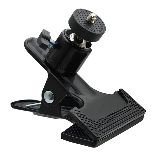 Metal Ball Head Clamp 1/4" Screw – Camera & Phone Studio Mount Camera Ball Head Clamp Oasis Select black