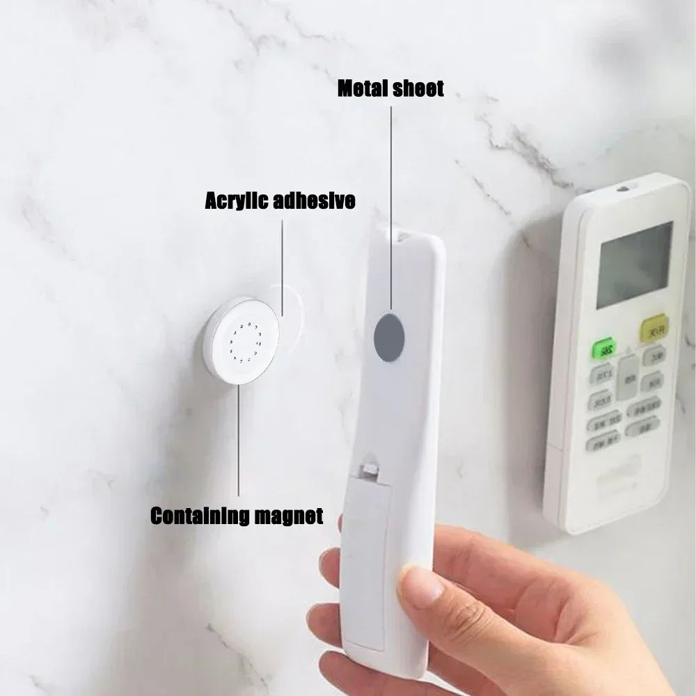 4/24pcs Magnet Hook Iman Strong Keys Holder Magnetic Wall Garden Hanging Hanger Anti-lost Remote Control Refrigerator Storage Peaceful Pleasures Health and Wellness