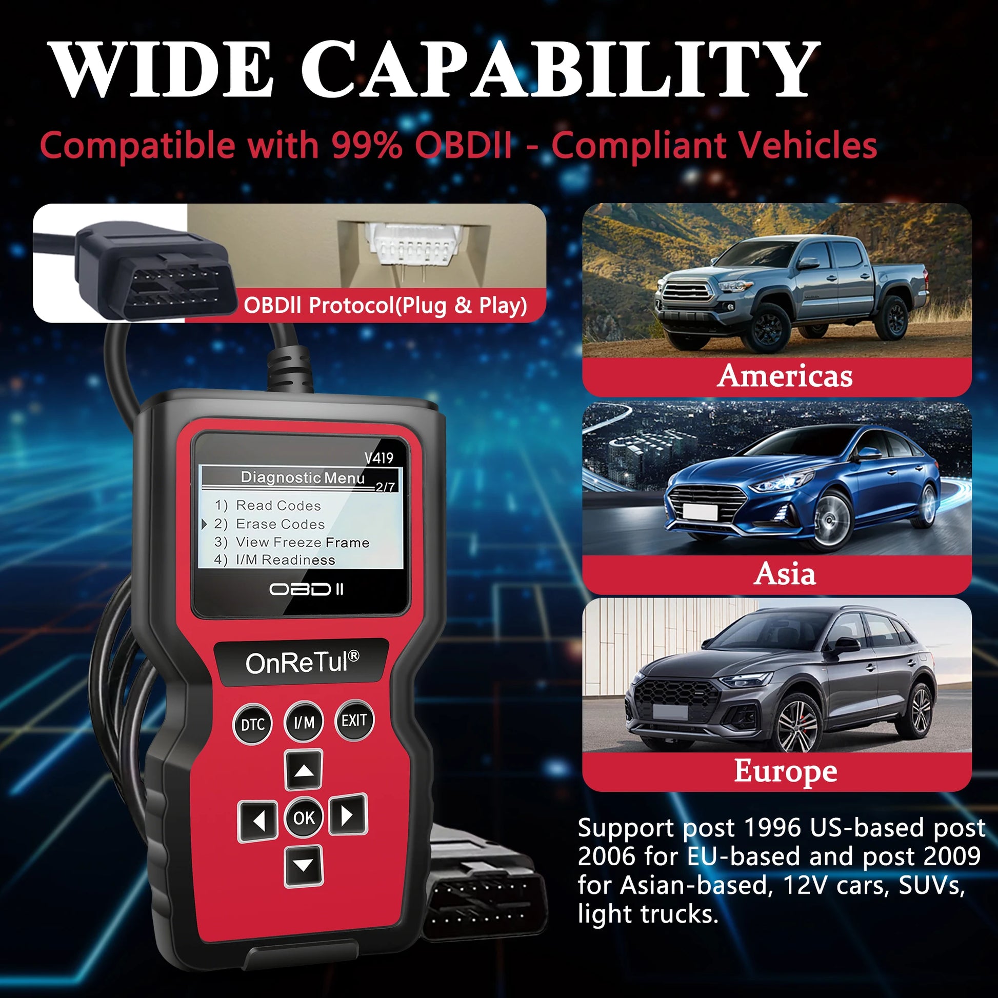 OBD2 Diagnostic Scan Tool – Check Engine Code Reader Peaceful Pleasures Health and Wellness