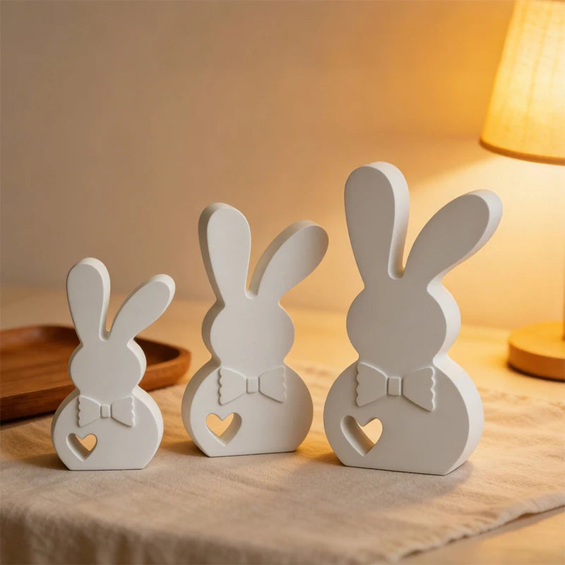 3D Easter Bunny Silicone Mold – DIY Rabbit Casting Mould