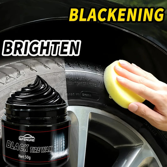 Tire Shine & Car Plastic Restorer Wax Coating – Crystal Clear Car Plastic Restorer Oasis Select 50 ML