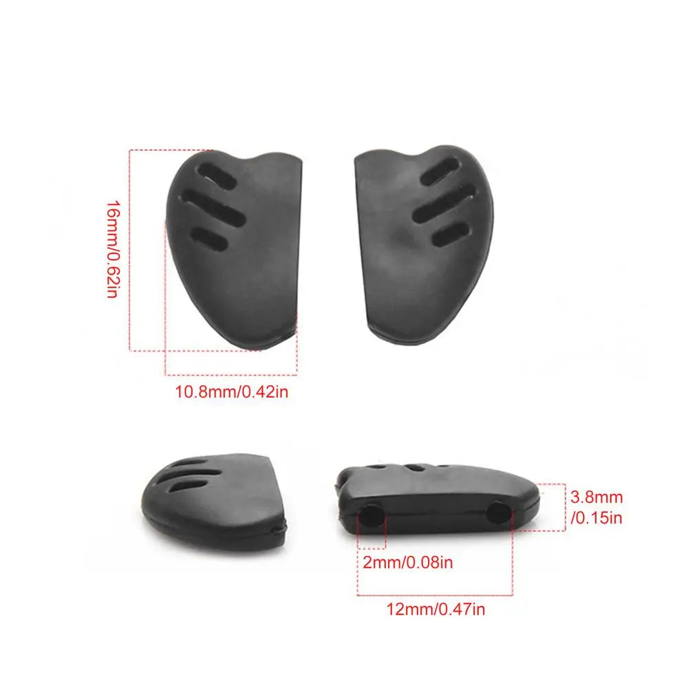 Soft Anti-Slip Nose Pads for Eyeglasses & Sunglasses Eyeglass Nose Pads Peaceful Pleasures Health and Wellness Black