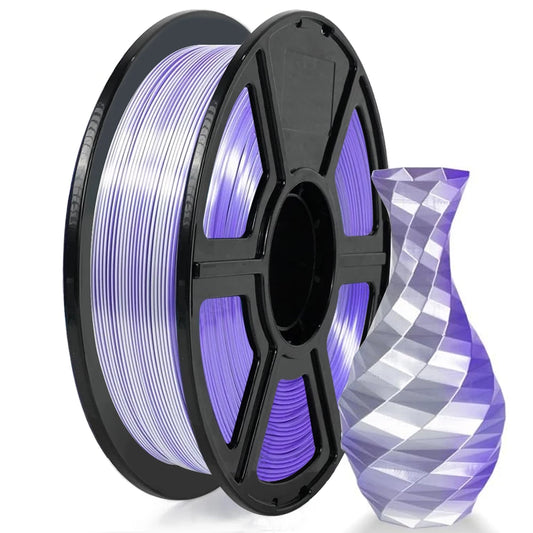 Dual Color Silver Purple PLA+ Filament 1.75mm 250G | 3D Maliang 3D Printer Filament Peaceful Pleasures Health and Wellness Default Title