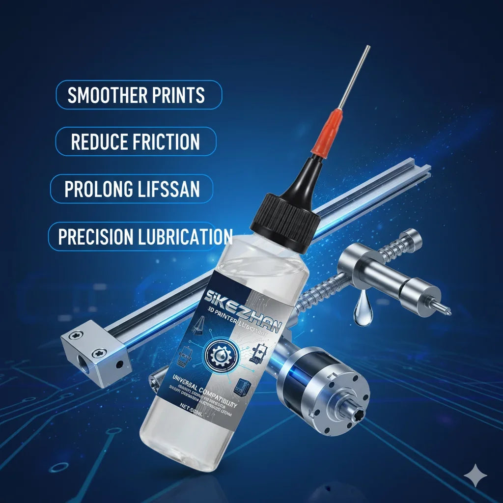3D Printer Lubricant Grease & Oil – Rails, Bearings & Screws