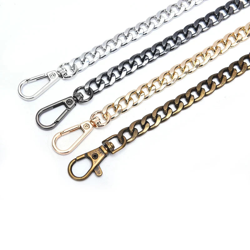 Metal Chain Bag Strap 120cm – DIY Crossbody Purse Handle