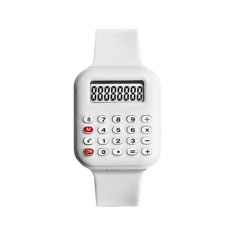 Kids Digital Calculator Watch | Date, Alarm & EL Backlight