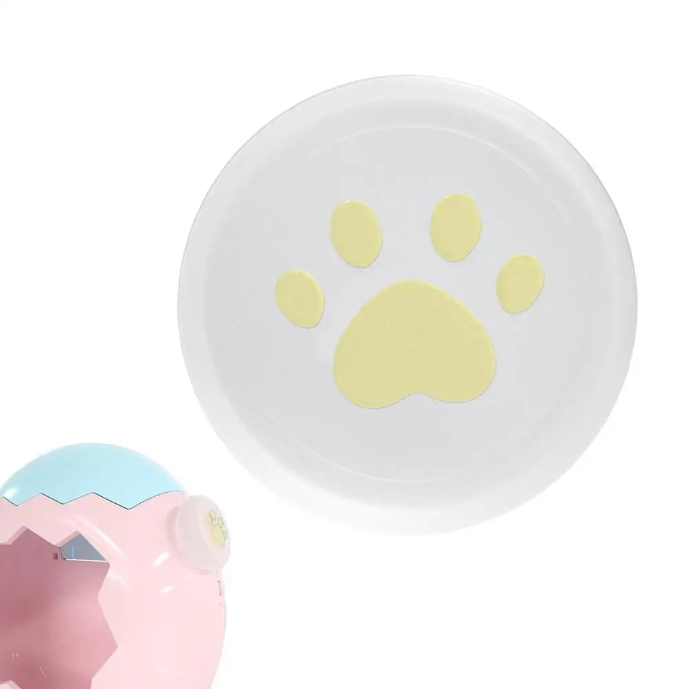 Silicone Button Cap for Tamagotchi Paradise – Paw Print Joystick Cover Peaceful Pleasures Health and Wellness Yellow