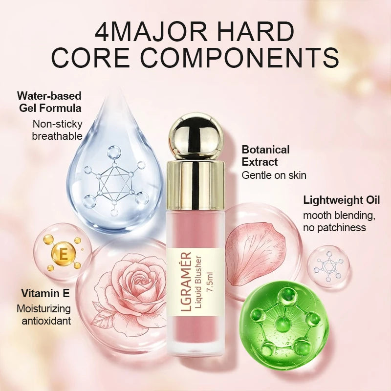 Korean Moisturizing Lip Gloss – 5 Colors Long-Lasting Lip Tint