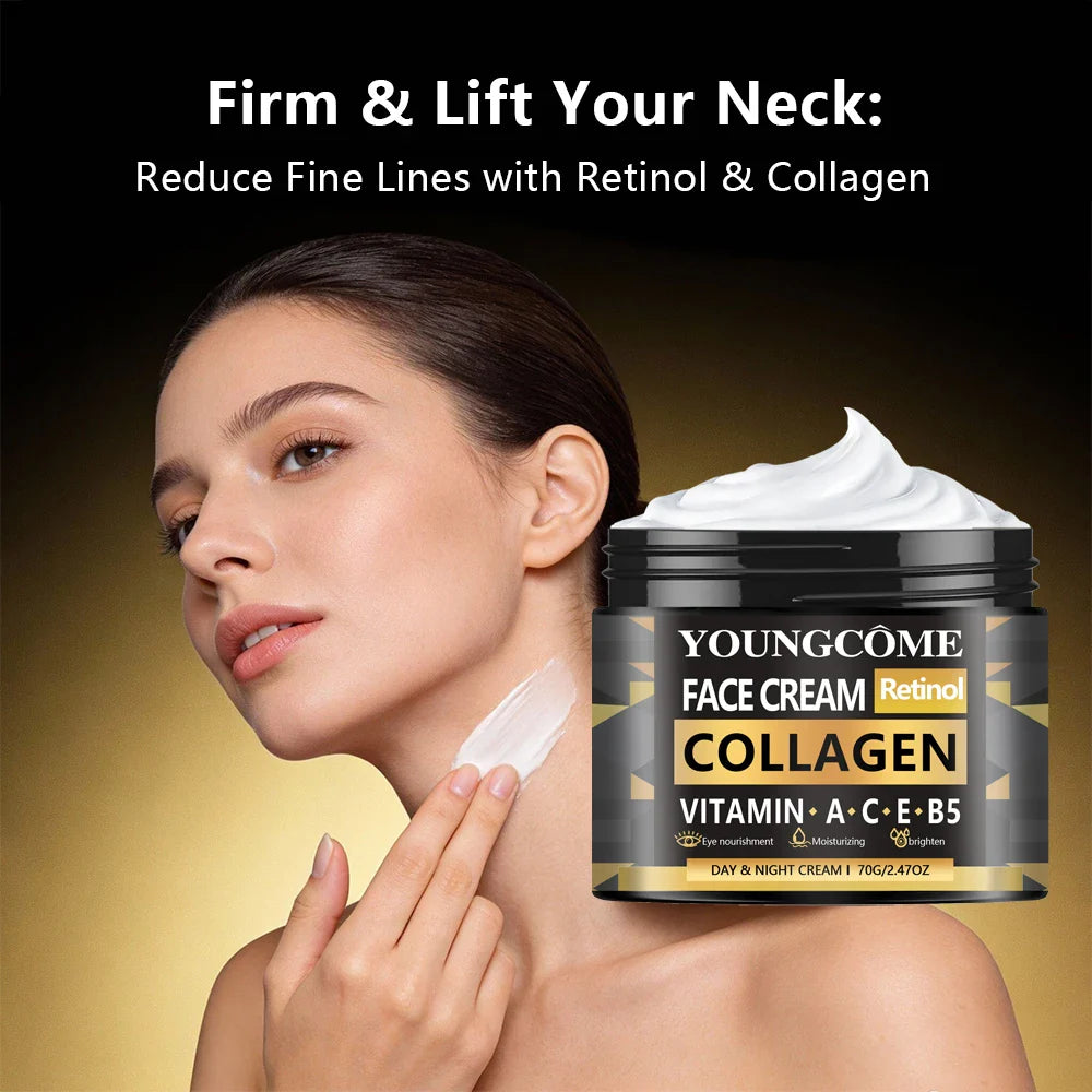Retinol & Collagen Face Cream – Firming & Hydrating Moisturizer