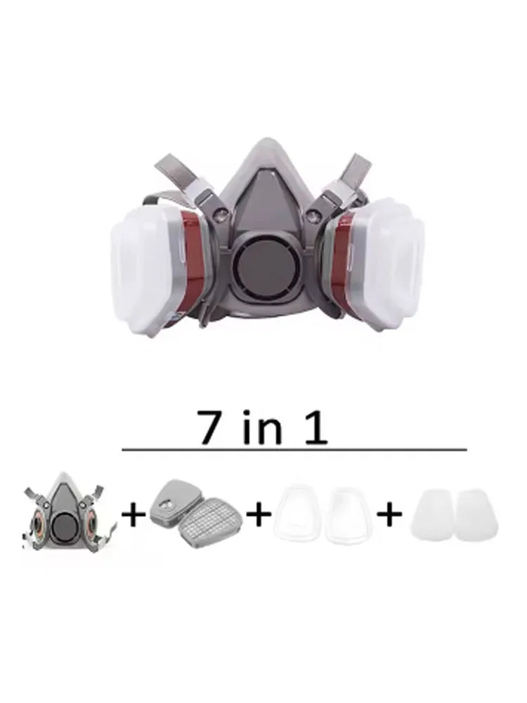 6200 Half Face Respirator – Organic Vapor & Dust Gas Mask