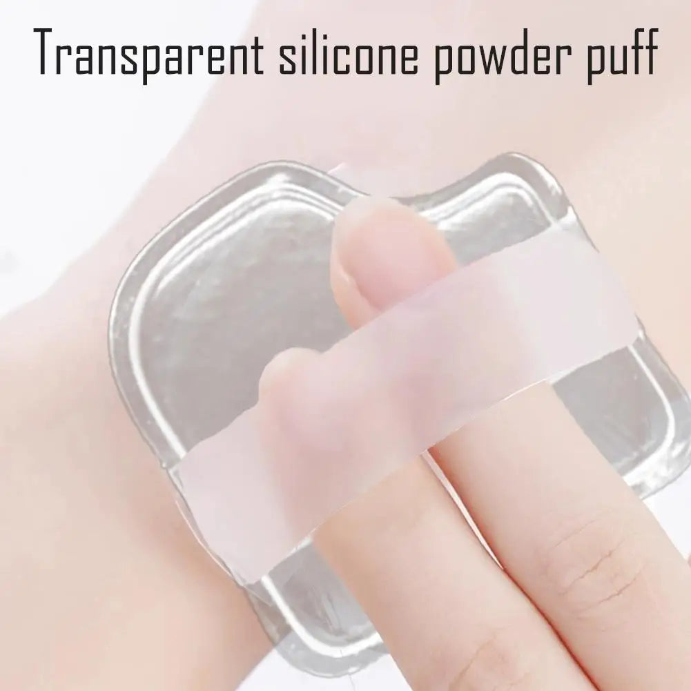 Silicone Crystal Jelly Makeup Sponge | Non-Absorbing BB Puff