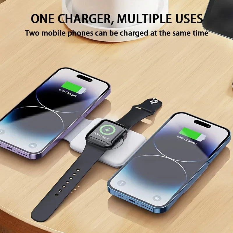 3-in-1 Wireless Charging Station | iPhone, Apple Watch & AirPods