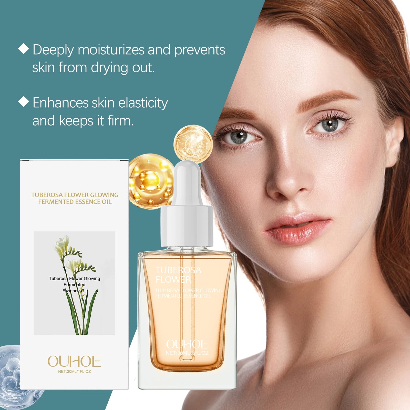 Jaysuing Hyaluronic Acid Anti Aging Serum Reduce Wrinkles Dark Spots Deep Moisturize Hydrating Lift Firming Makeup Beauty Unisex Peaceful Pleasures Health and Wellness