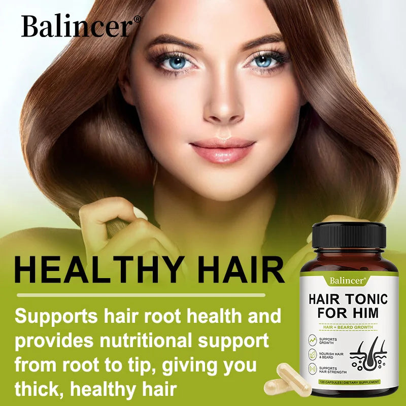 Biotin 5000mcg Capsules with Bamboo, Vitamin B6, Hair Growth, Skin & Nail Health, Anti-Hair Loss Support, 120 Capsules Peaceful Pleasures Health and Wellness