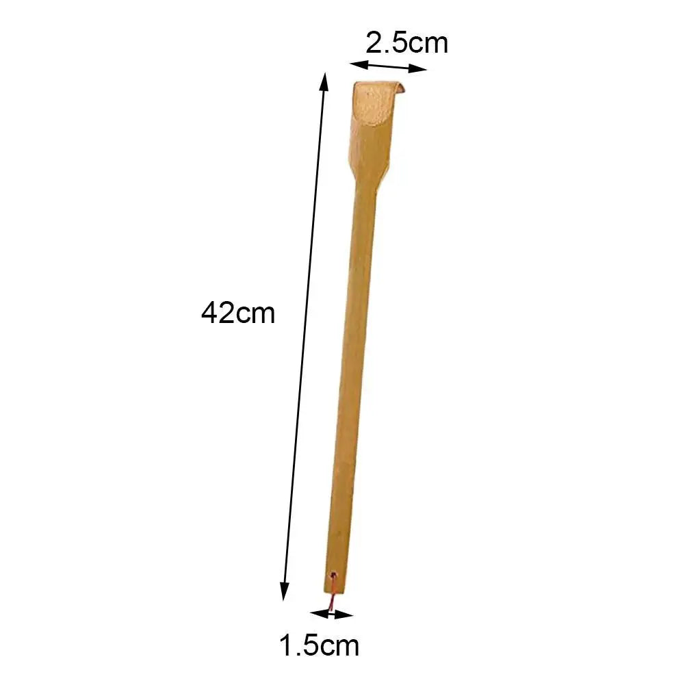 1/2pcs Bamboo Wooden Back Scratcher Massager Back Scratching Rake Household Relax Back Massage Relaxation Tools Peaceful Pleasures Health and Wellness