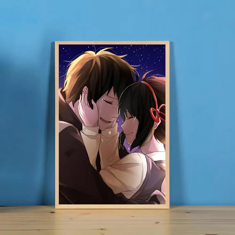 Your Name Anime Canvas Wall Art Poster | Unframed Print