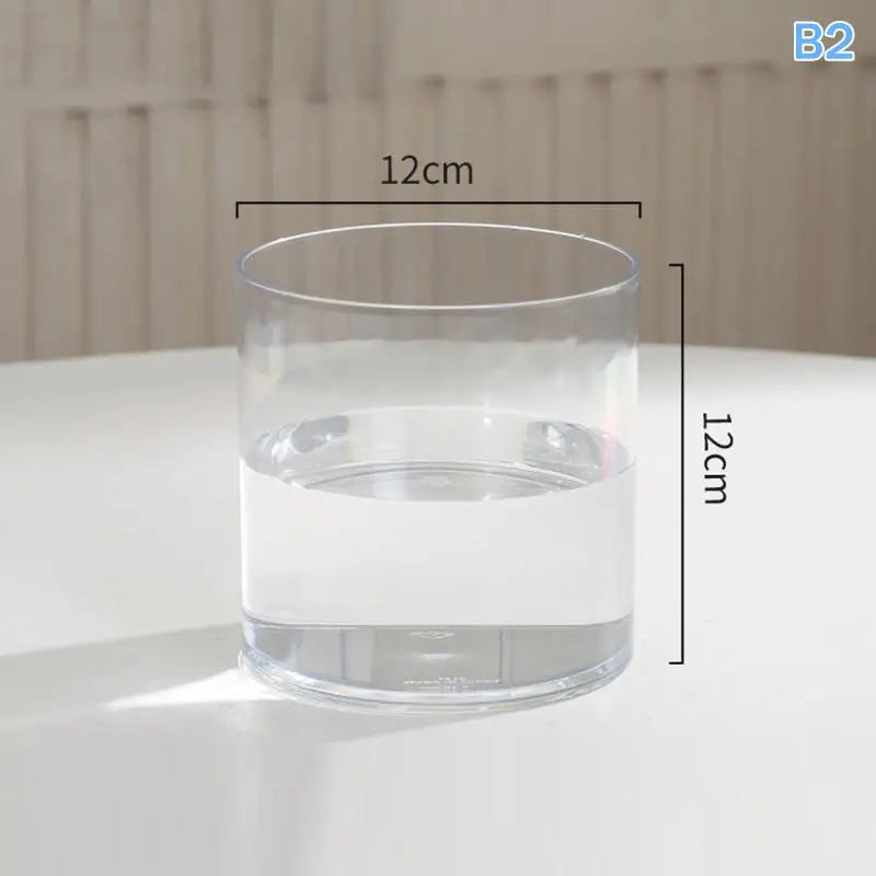 Transparent Acrylic Plant Pot | Square & Round Bonsai Planter