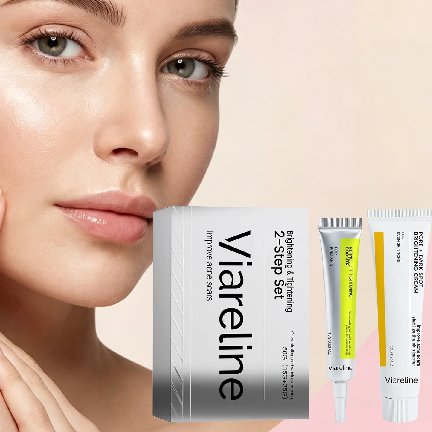 Viareline Retinol Firming & Brightening Cream – Dark Spot & Anti-Acne