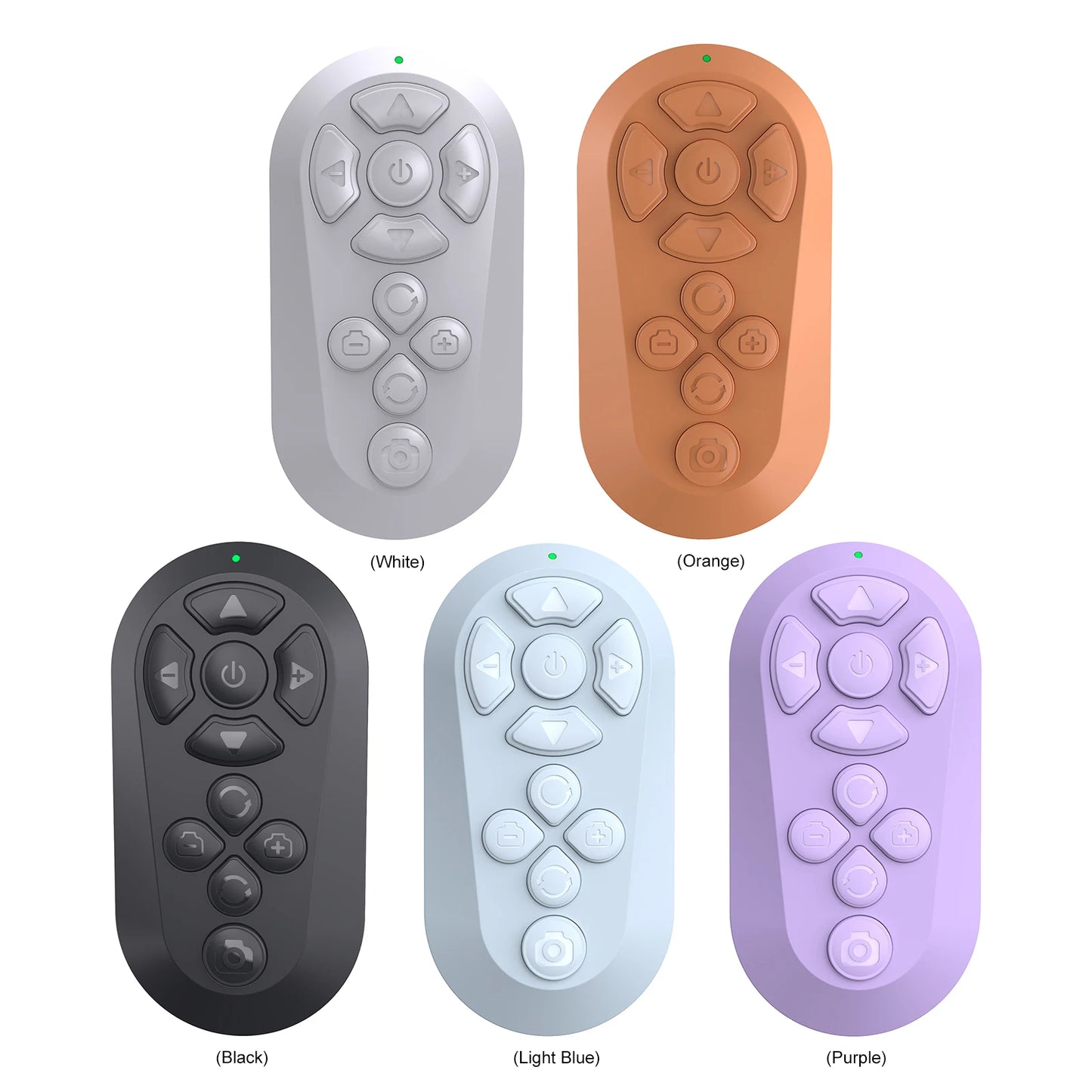 Smartphone BT Clicker with Zoom Page Turner for iPhone & Android Wireless Video Scrolling Remote for Photo and Vlogging Peaceful Pleasures Health and Wellness