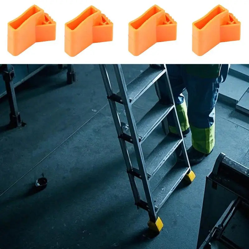 Anti-Slip Rubber Ladder Feet Pads – 4-Piece Heavy Duty Set