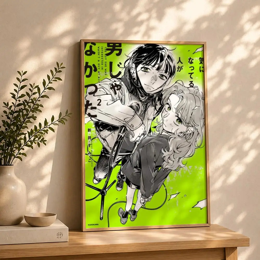 Koga Mitsuki Artist Poster | HD Self-Adhesive Waterproof Wall Art Wall Art Poster Peaceful Pleasures Health and Wellness