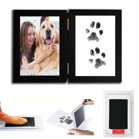 Safe Non-Toxic Pet & Baby Paw Footprint Ink Pad Kit Pet Paw Print Kit Oasis Select