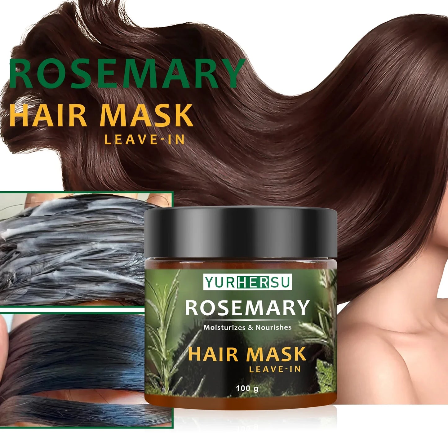 Leave-In Nourishing Hair Mask for All Hair Types – 100g