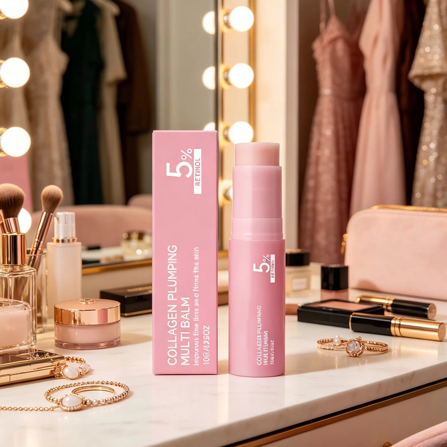 Collagen Plumping Balm Stick – Firming & Moisturizing Cream