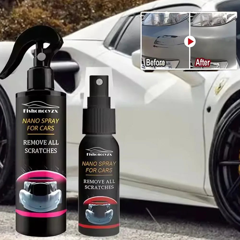 Car Nano Repairing Spray Fast Repair Scratches Repairing Polish Spray Car Coating Liquid Crystal Plating Spray Polishing Peaceful Pleasures Health and Wellness
