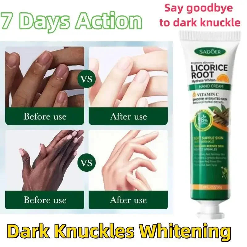 Brightening Hand Cream – Dark Knuckle & Skin Tone Corrector