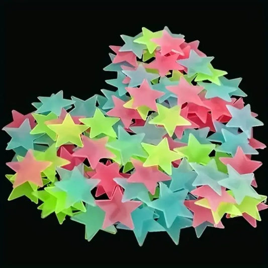 Luminous Star Wall Sticker Suitable Bedroom Ceiling Decoration Peaceful Pleasures Health and Wellness