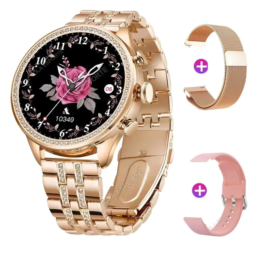 Ola Esporte Women's Smart Watch | Bluetooth Call & Fitness Tracker