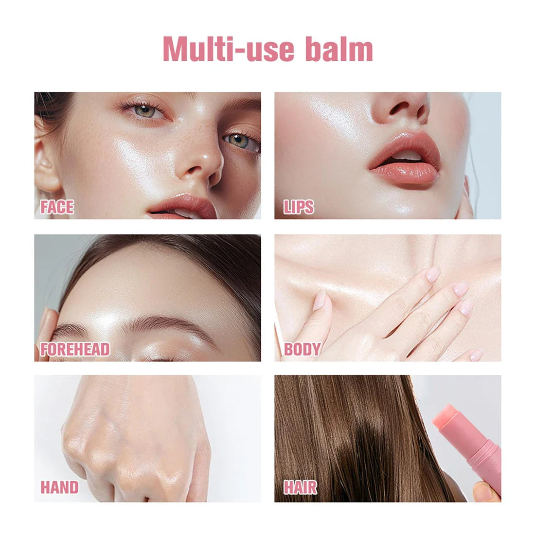 2-Pack Wrinkle Repair Balm Stick – Collagen Face Moisturizer