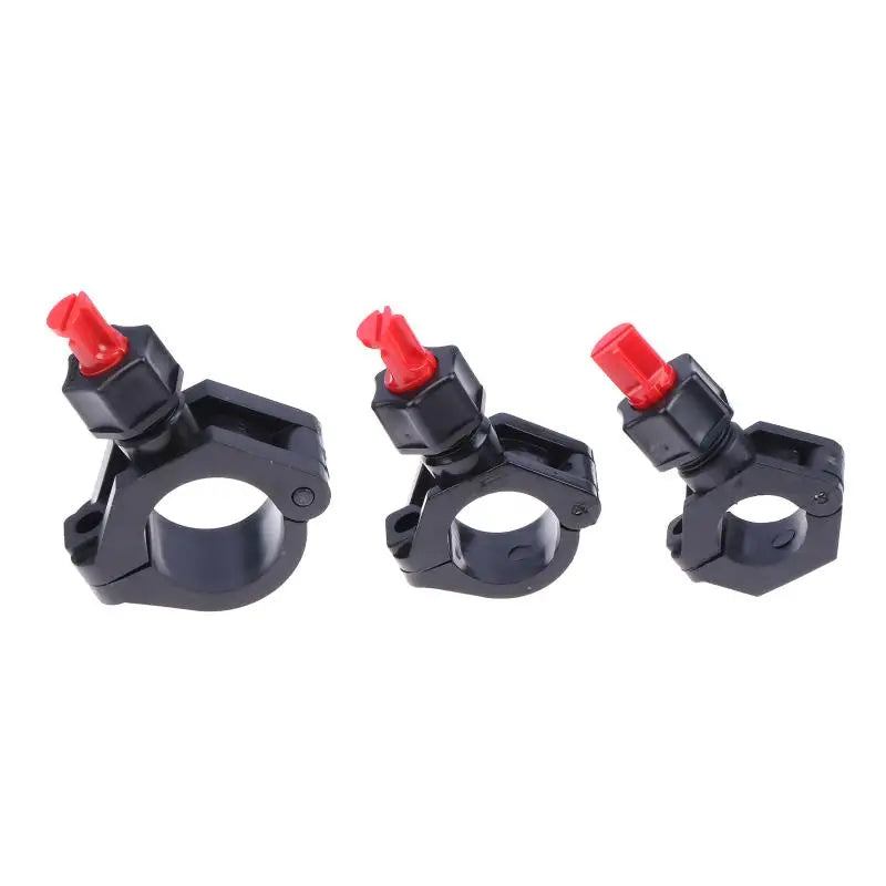 Quick Release Flat Fan Spray Nozzle – Wide Angle Wash Clamp