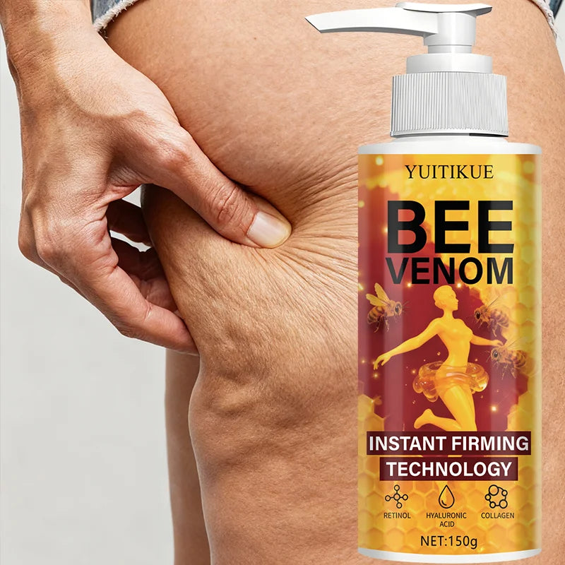 Bee Venom Firming Cream 150g - Instant Firming Technology, for Neck/Arms/Belly/Legs, Light & Smooth Texture Peaceful Pleasures Health and Wellness